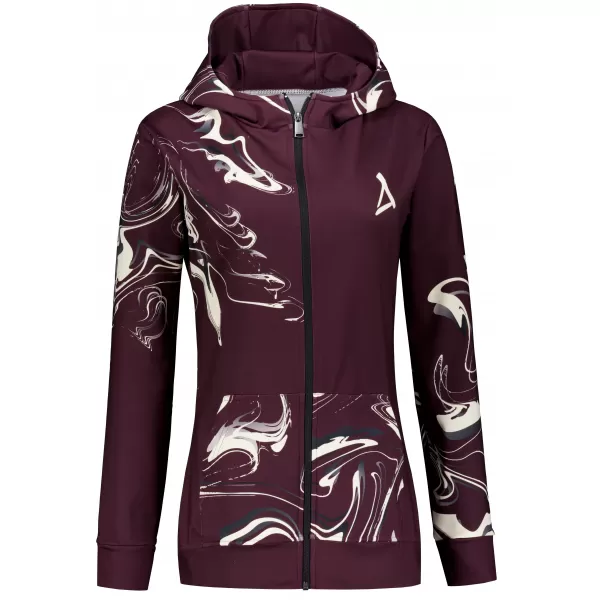  Frauen -Sweatshirt bei Reißverschlussprämie ALTISPORT VOJ/ALW064MI02 ERZ 