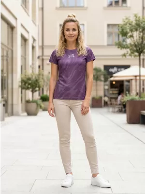 Frauenfunktional T -Shirt Premium ALTISPORT VOJ/ALW072TR01 LILA