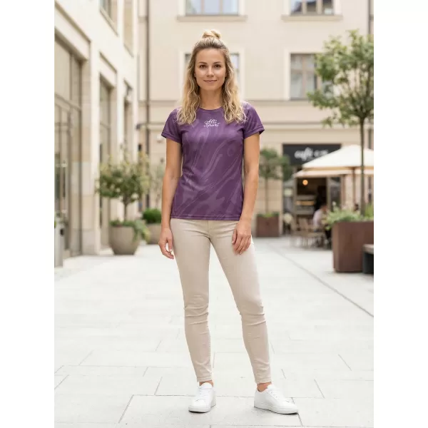  Frauenfunktional T -Shirt Premium ALTISPORT VOJ/ALW072TR01 LILA 
