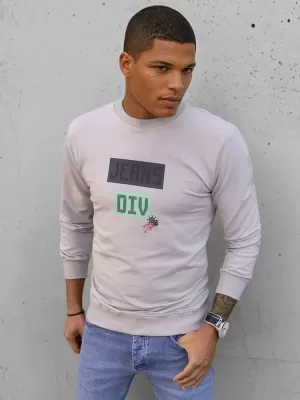 Herren Sweatshirt DSTREET BX5375 BEIGE