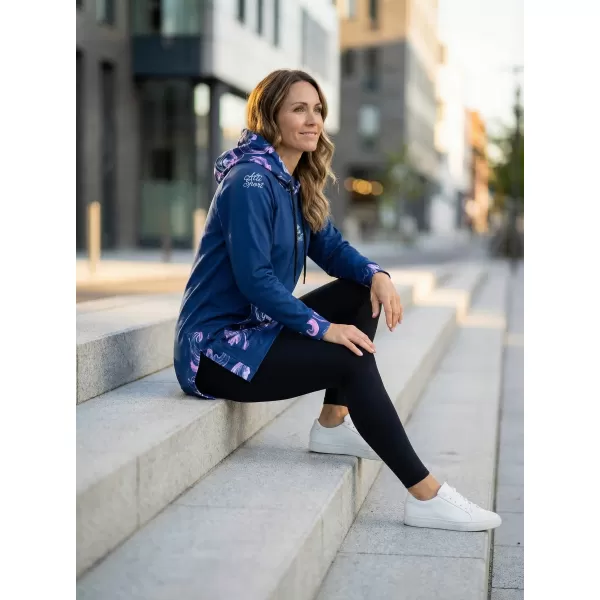  Funktionaler Sweatshirt -Prämie von Frauen ALTISPORT VOJ/ALW065MI03 DUNKELBLAU 