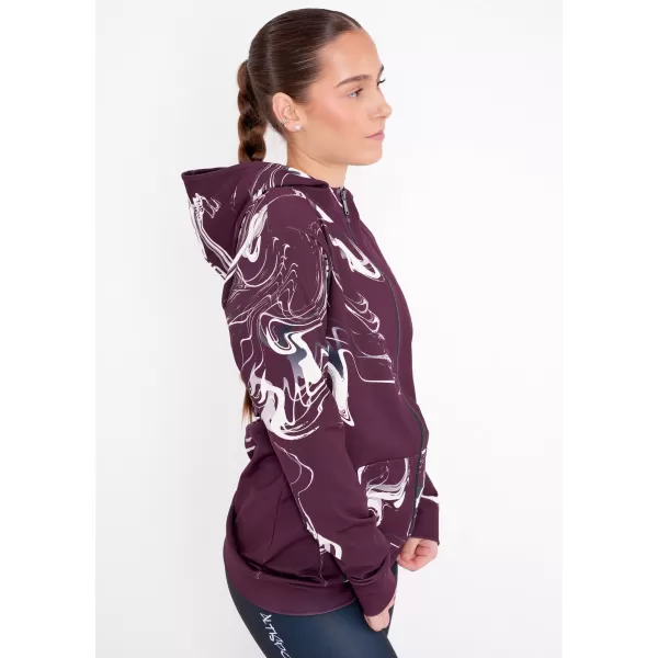  Frauen -Sweatshirt bei Reißverschlussprämie ALTISPORT VOJ/ALW064MI02 ERZ 