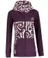 Frauen -Sweatshirt bei Reißverschlussprämie ALTISPORT VOJ/ALW060MI02 BURGUND
