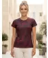 Frauenfunktional T -Shirt Premium ALTISPORT VOJ/ALW072TR01 WEINROT