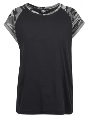 Hemd URBAN CLASSICS TB1913 SCHWARZ/DUNKLER CAMO