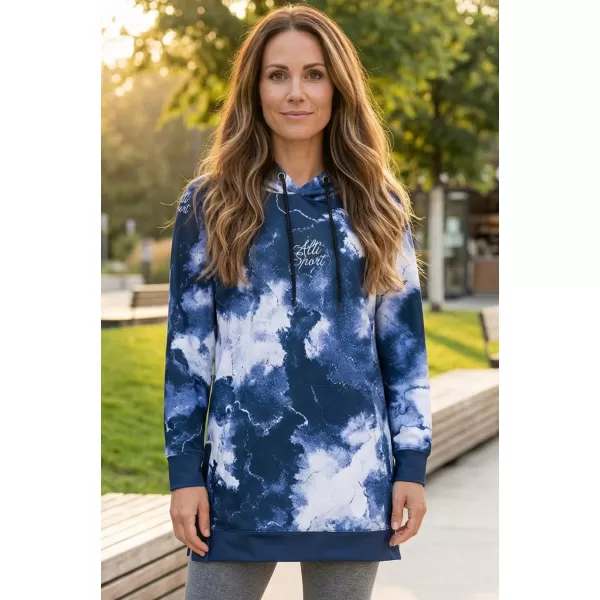  Funktionaler Sweatshirt -Prämie von Frauen ALTISPORT VOJ/ALW066MI03 DUNKELBLAU 