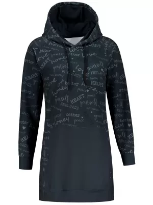 Funktionaler Sweatshirt -Prämie von Frauen ALTISPORT VOJ/ALW067MI03 SCHWARZ