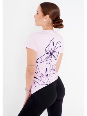 Frauenfunktional T -Shirt Premium ALTISPORT VOJ/ALW075TR01 BABY PINK
