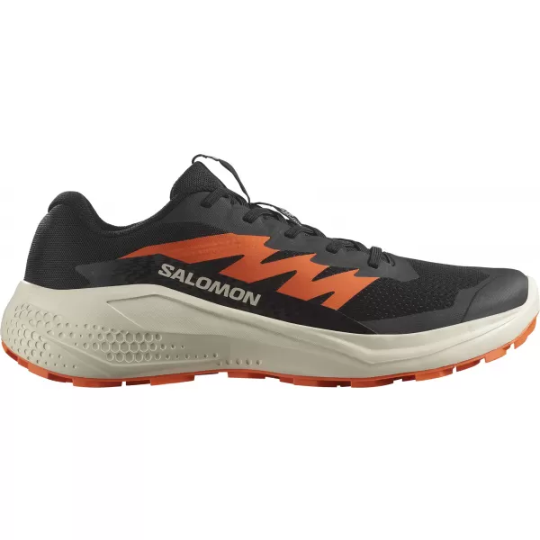  Herrenschuhe SALOMON ALPHAGLIDE L47801100 SCHWARZ/REGENTAG/ROTORANGE 