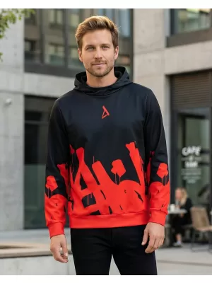 Prämie ALTISPORT VOJ/ALM069MI01 SCHWARZ -RED