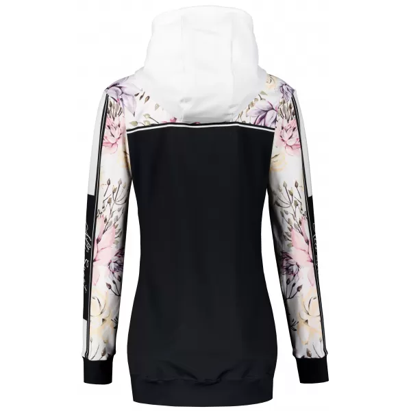  Frauen -Sweatshirt bei Reißverschlussprämie ALTISPORT VOJ/ALW008MI02 SCHWARZ 