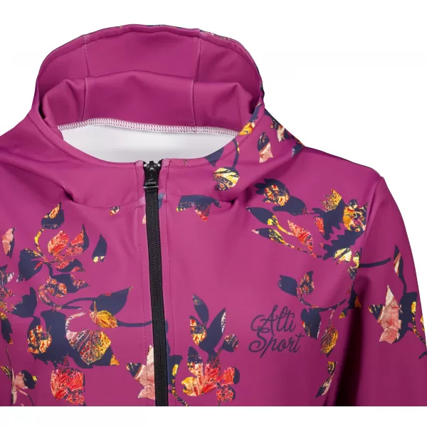  Frauen -Sweatshirt bei Reißverschlussprämie ALTISPORT VOJ/ALW024MI02 LILA 