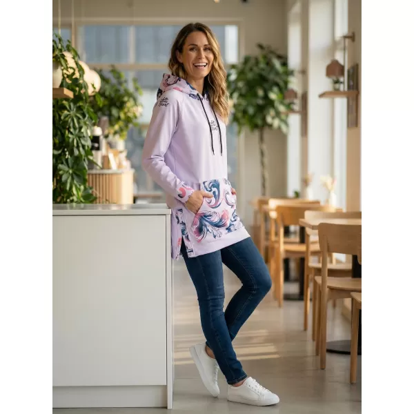  Funktionaler Sweatshirt -Prämie von Frauen ALTISPORT VOJ/ALW065MI03 LILA 