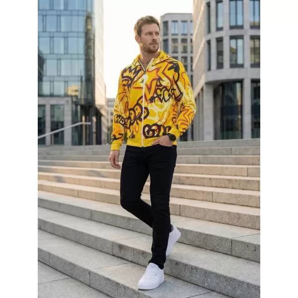  Herren -Sweatshirt auf Reißverschlussprämie ALTISPORT VOJ/ALM054MI02 BERNSTEIN 
