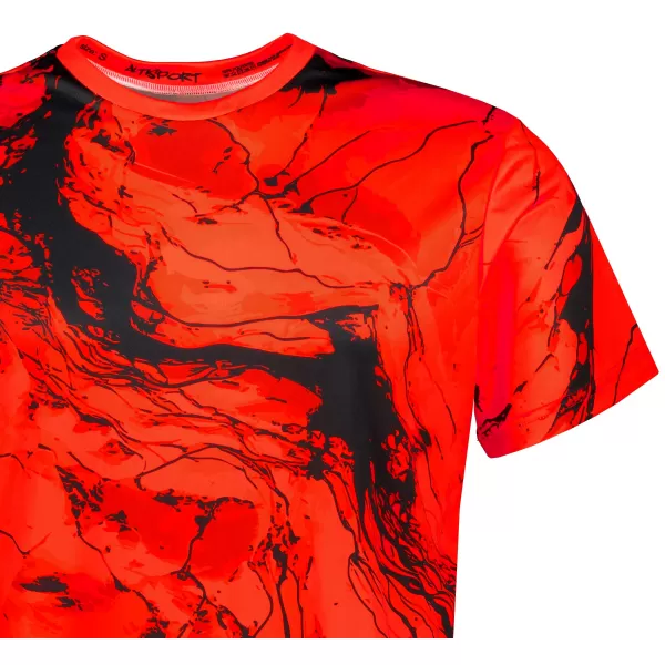  Männer funktionaler T -Shirt Premium ALTISPORT VOJ/ALM071TR01 ROT 