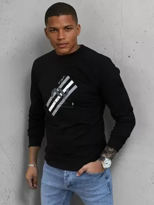Herren -Sweatshirt DSTREET BX5364 SCHWARZ