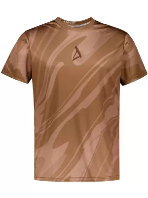 Männer funktionaler T -Shirt Premium ALTISPORT VOJ/ALM072TR01 BRAUN