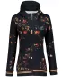 Frauen -Sweatshirt bei Reißverschlussprämie ALTISPORT VOJ/ALW024MI02 SCHWARZ