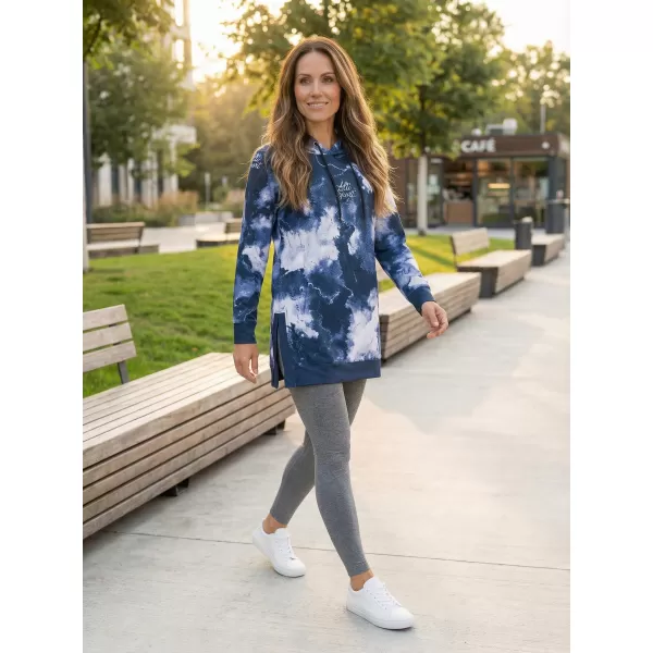  Funktionaler Sweatshirt -Prämie von Frauen ALTISPORT VOJ/ALW066MI03 DUNKELBLAU 