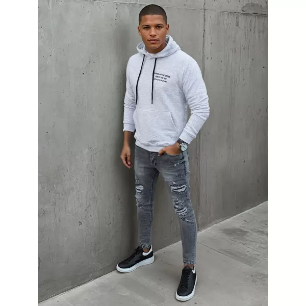  Herren -Sweatshirt DSTREET BX5462 HELLGRAU 