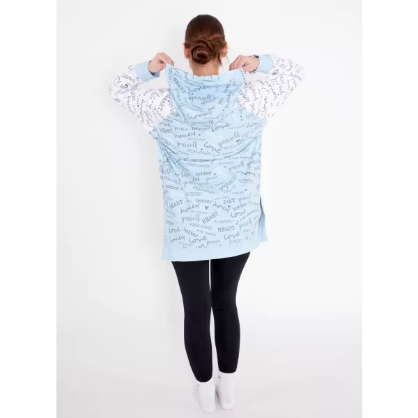  Funktionaler Sweatshirt -Prämie von Frauen ALTISPORT VOJ/ALW067MI03 BABYBLAU 