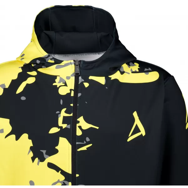  Herren -Sweatshirt auf Reißverschlussprämie ALTISPORT VOJ/ALM057MI02 FLUO GELB 