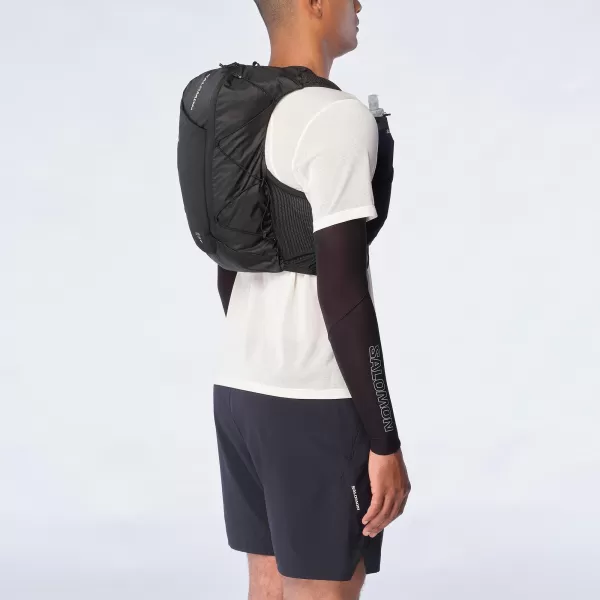  Herrenrucksack SALOMON ACTIVE SKIN 12 SET LC2177400 SCHWARZ/METALL 