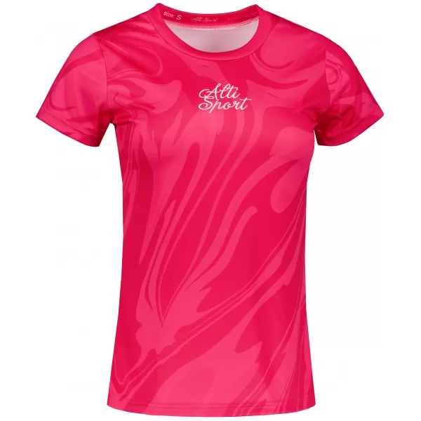  Frauenfunktional T -Shirt Premium ALTISPORT VOJ/ALW072TR01 PINK 