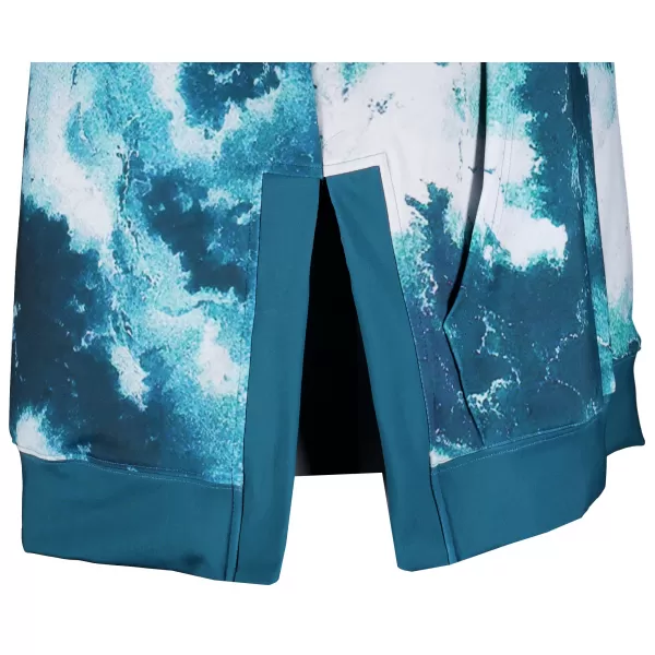  Funktionaler Sweatshirt -Prämie von Frauen ALTISPORT VOJ/ALW066MI03 GRÜN -BLUE 