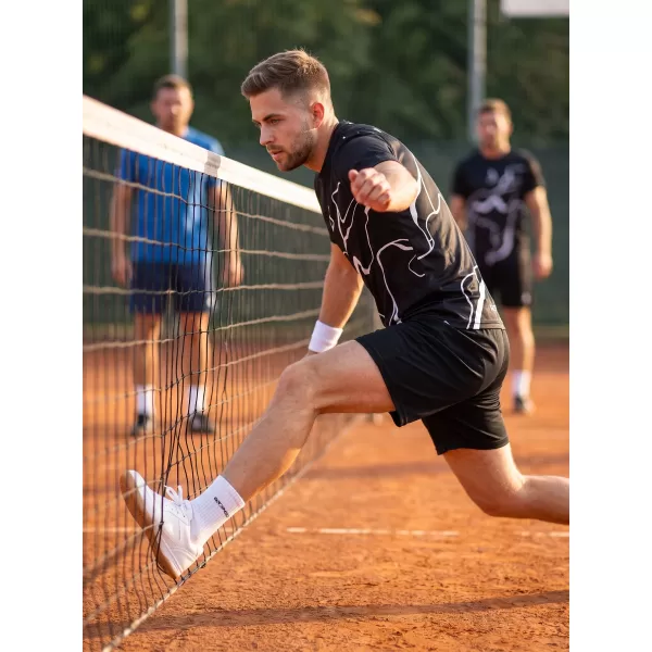  Männer funktionaler T -Shirt Premium ALTISPORT VOJ/ALM073TR01 SCHWARZ 