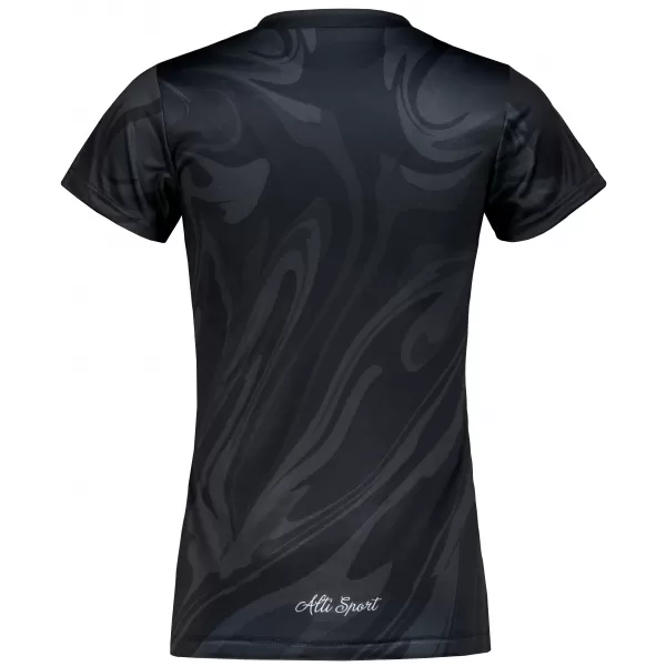  Frauenfunktional T -Shirt Premium ALTISPORT VOJ/ALW072TR01 SCHWARZ 