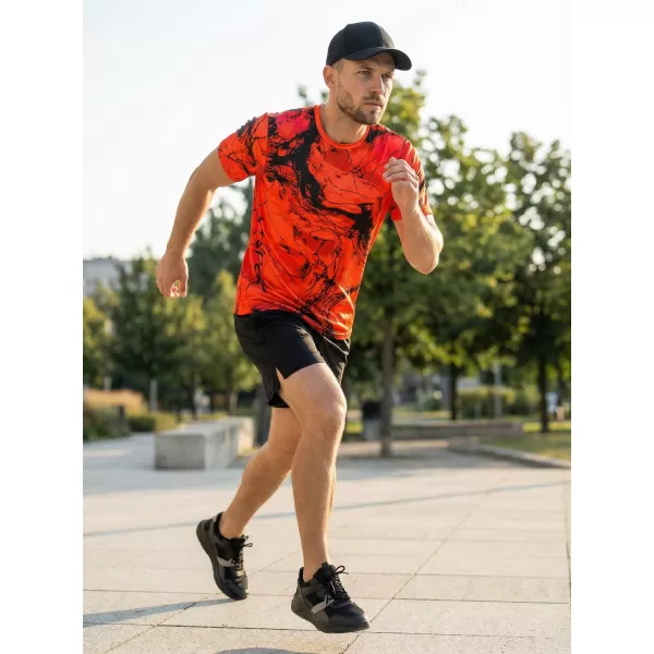 Männer funktionaler T -Shirt Premium ALTISPORT VOJ/ALM071TR01 ROT 