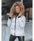 Frauenjacke DSTREET SPRAKLE TY3952 DUNKELGRAU