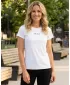 Frauenfunktional T -Shirt Premium ALTISPORT VOJ/ALW075TR01 WEIß