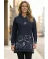 Funktionaler Sweatshirt -Prämie von Frauen ALTISPORT VOJ/ALW065MI03 SCHWARZ -GRAY