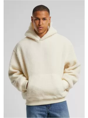 Herren -Sweatshirt URBAN CLASSICS TB7265 WEIß/SAND