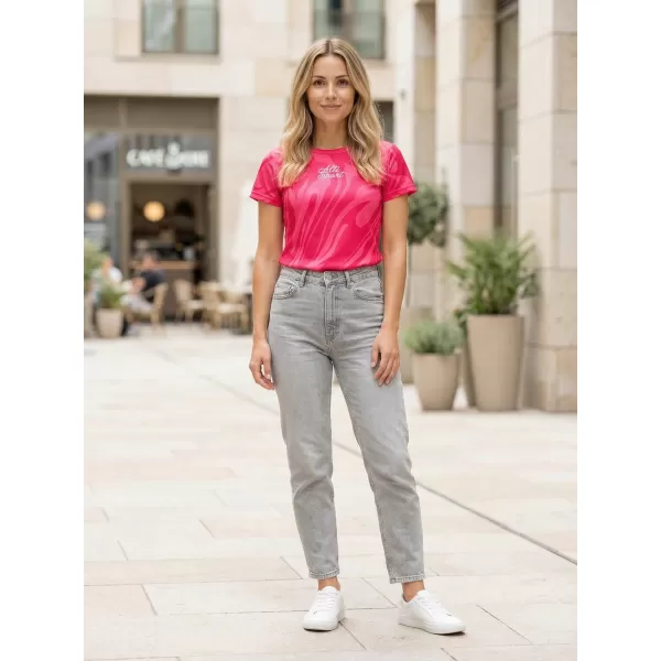  Frauenfunktional T -Shirt Premium ALTISPORT VOJ/ALW072TR01 PINK 
