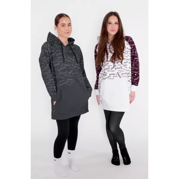  Funktionaler Sweatshirt -Prämie von Frauen ALTISPORT VOJ/ALW067MI03 BURGUND 
