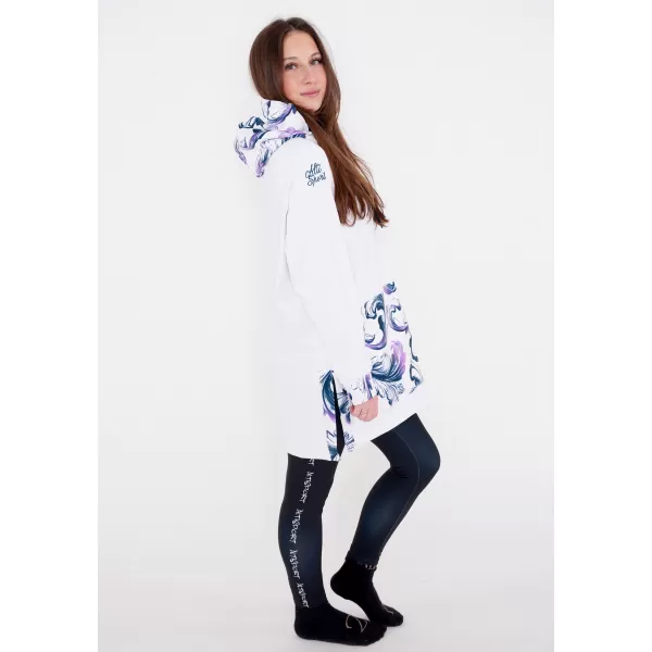  Funktionaler Sweatshirt -Prämie von Frauen ALTISPORT VOJ/ALW065MI03 WEIß/LILA 