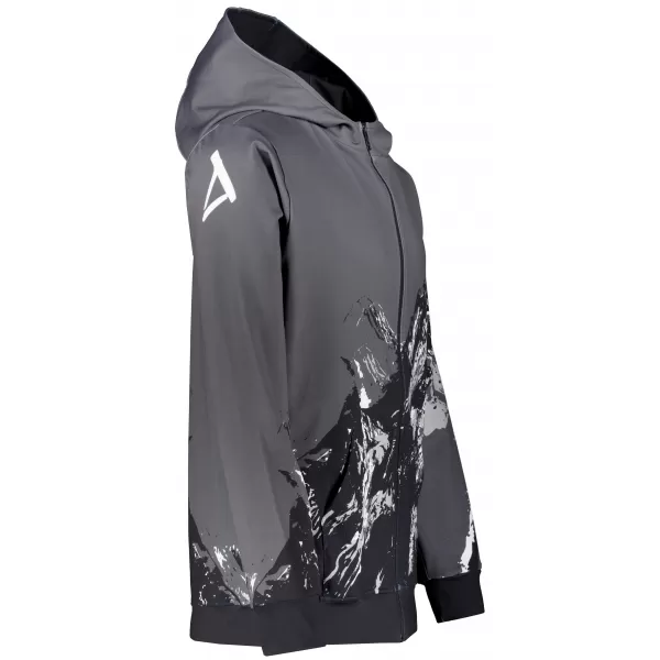  Herren -Sweatshirt auf Reißverschlussprämie ALTISPORT VOJ/ALM059MI02 GRAU 