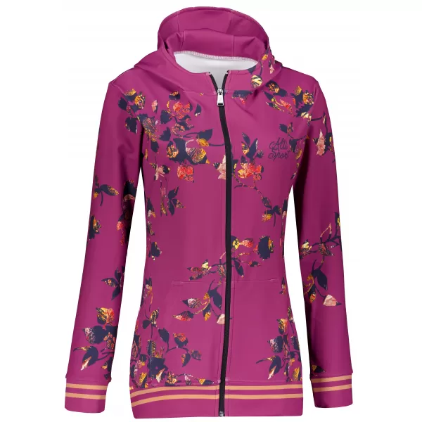  Frauen -Sweatshirt bei Reißverschlussprämie ALTISPORT VOJ/ALW024MI02 LILA 