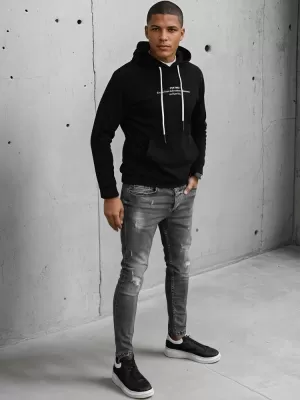 Herren -Sweatshirt DSTREET BX5458 SCHWARZ