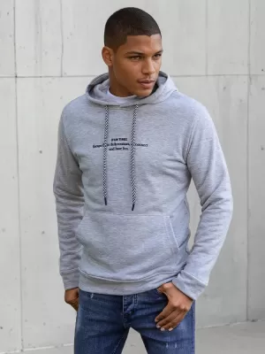 Herren Sweatshirt DSTREET BX5459 HELLGRAU