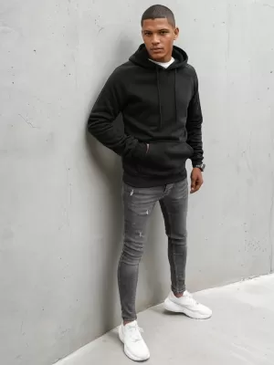 Herren Sweatshirt DSTREET BX5480 SCHWARZ