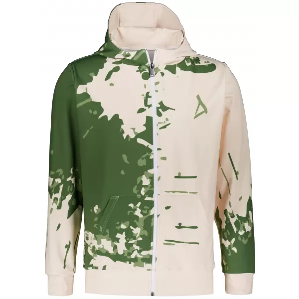 Herren -Sweatshirt auf Reißverschlussprämie ALTISPORT VOJ/ALM057MI02 GRÜN 