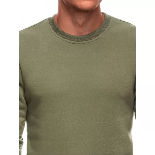  Herren -Sweatshirt EDOTI EM-SSBN-0100 DUNKLER OLIVENGRÜN 