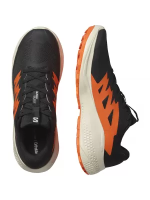 Herrenschuhe SALOMON ALPHAGLIDE L47801100 SCHWARZ/REGENTAG/ROTORANGE