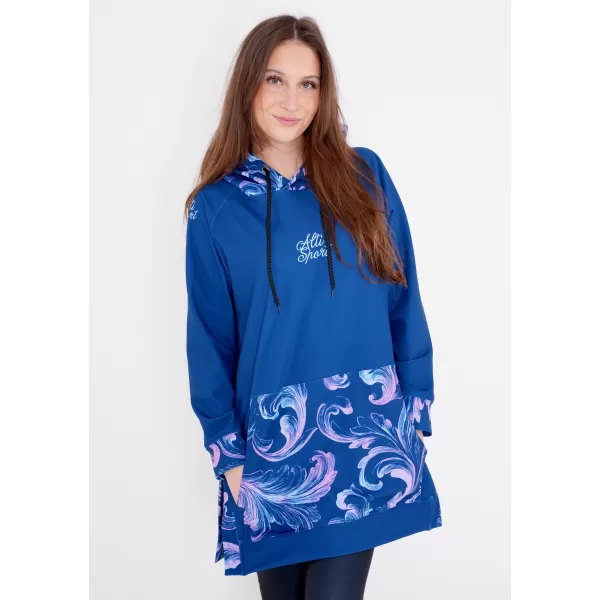  Funktionaler Sweatshirt -Prämie von Frauen ALTISPORT VOJ/ALW065MI03 DUNKELBLAU 