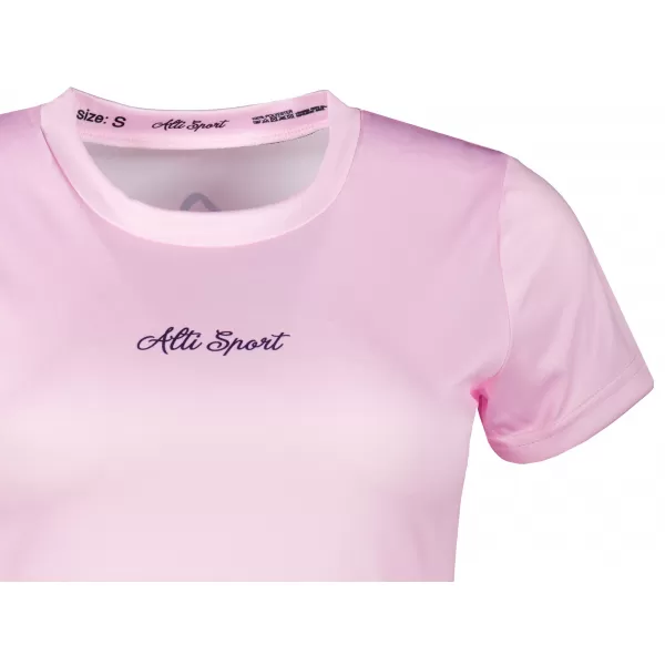  Frauenfunktional T -Shirt Premium ALTISPORT VOJ/ALW075TR01 BABY PINK 