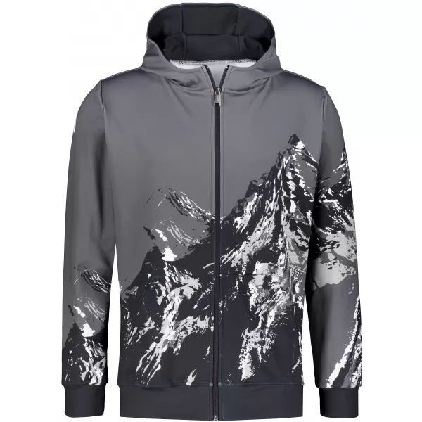  Herren -Sweatshirt auf Reißverschlussprämie ALTISPORT VOJ/ALM059MI02 GRAU 